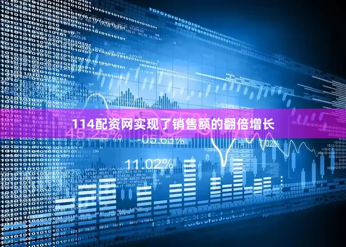 114配资网实现了销售额的翻倍增长