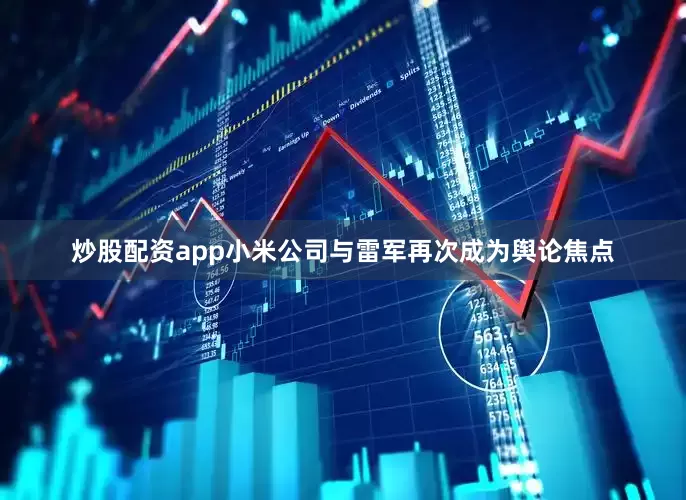 炒股配资app小米公司与雷军再次成为舆论焦点